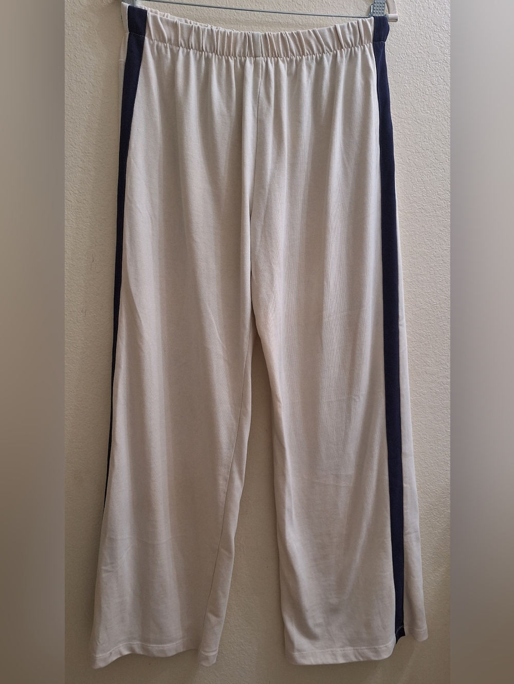 Drapey Relaxed Fit Soft Cotton Blend Lounge Pants, Xl